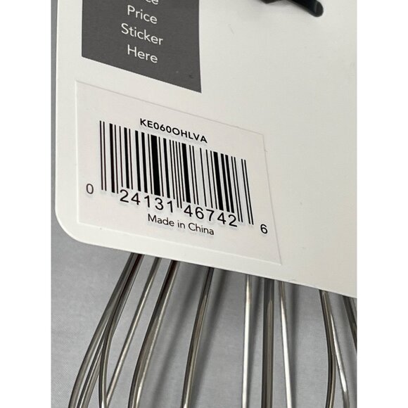 Kitchenaid Purple Lavender utility whisk Stainless Steel   VHTF NEW! - Picture 3 of 3